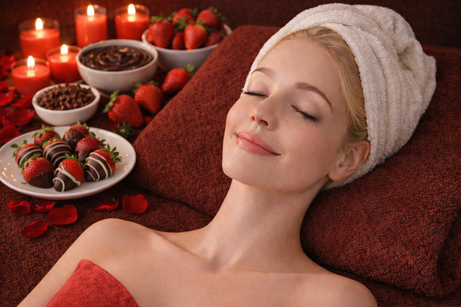 Aromātisks SPA rituāls „Zemene šokolādē”